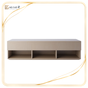 Kệ trang trí gỗ hiện đại